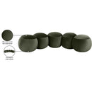  Color_Green -- Apollo Green Velvet Upholstered Bench IMAGE 10