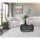  Meridian Priya Black Aluminum End Table IMAGE 7