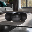  Meridian Globus Black Iron Coffee Table IMAGE 2