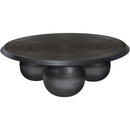  Meridian Globus Black Iron Coffee Table IMAGE 3