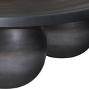  Meridian Globus Black Iron Coffee Table IMAGE 5