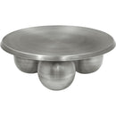  Meridian Globus Silver Iron Coffee Table IMAGE 3
