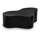  Meridian Tevere Black Large Iron Coffee Table IMAGE 1