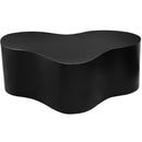  Meridian Tevere Black Large Iron Coffee Table IMAGE 3