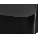  Meridian Tevere Black Large Iron Coffee Table IMAGE 5