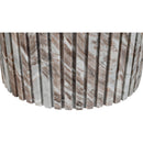  Meridian Genoa Brown Marble Coffee Table IMAGE 6