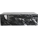  Meridian Bolzano Black Marble Coffee Table IMAGE 3
