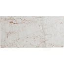 Meridian Bolzano Cream Marble Coffee Table IMAGE 4