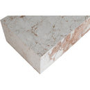  Meridian Bolzano Cream Marble Coffee Table IMAGE 5
