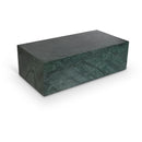  Meridian Bolzano Green Marble Coffee Table IMAGE 1