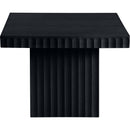  Meridian Spencer Black Solid Wood And Oak Veneer Coffee Table IMAGE 4