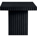  Meridian Spencer Black Solid Wood And Oak Veneer Coffee Table IMAGE 4