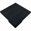  Meridian Spencer Black Solid Wood And Oak Veneer Coffee Table IMAGE 5