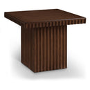  Meridian Spencer Brown Solid Wood And Oak Veneer Coffee Table IMAGE 1