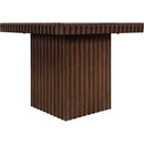 Meridian Spencer Brown Solid Wood And Oak Veneer Coffee Table IMAGE 3