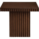  Meridian Spencer Brown Solid Wood And Oak Veneer Coffee Table IMAGE 4