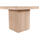  Meridian Spencer Natural Solid Wood And Oak Veneer Coffee Table IMAGE 3