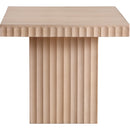 Meridian Spencer Natural Solid Wood And Oak Veneer Coffee Table IMAGE 4