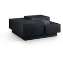  Meridian Mateo Black Oak Veneer Coffee Table IMAGE 1