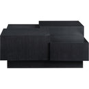  Meridian Mateo Black Oak Veneer Coffee Table IMAGE 3