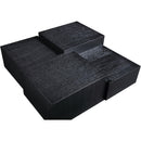  Meridian Mateo Black Oak Veneer Coffee Table IMAGE 4