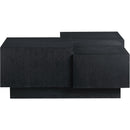  Meridian Mateo Black Oak Veneer Coffee Table IMAGE 5