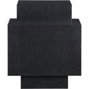  Meridian Mateo Black Oak Veneer End / Side Table IMAGE 3