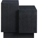  Meridian Mateo Black Oak Veneer End / Side Table IMAGE 4