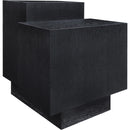  Meridian Mateo Black Oak Veneer End / Side Table IMAGE 5