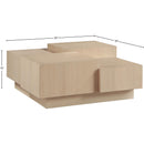  Meridian Mateo Natural Oak Veneer Coffee Table IMAGE 7