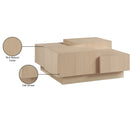  Meridian Mateo Natural Oak Veneer Coffee Table IMAGE 8