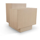  Meridian Mateo Natural Oak Veneer End / Side Table IMAGE 1