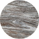  Meridian Spherical Brown Marble Coffee Table IMAGE 5