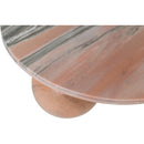  Meridian Spherical Pink Marble Coffee Table IMAGE 6
