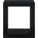 Meridian Alma Black Oak Veneer End / Side Table IMAGE 3