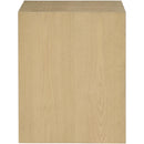  Meridian Alma Natural Oak Veneer End / Side Table IMAGE 4