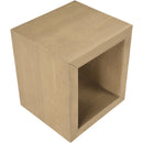  Meridian Alma Natural Oak Veneer End / Side Table IMAGE 5