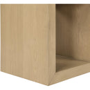  Meridian Alma Natural Oak Veneer End / Side Table IMAGE 6