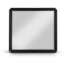  Meridian Parker Black Ash Veneer Frame Mirror IMAGE 1