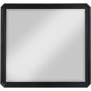  Meridian Parker Black Ash Veneer Frame Mirror IMAGE 3