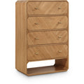  Color_Natural -- Parker Natural Ash Veneer Chest IMAGE 1