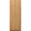 Meridian Parker Natural Ash Veneer Chest IMAGE 4