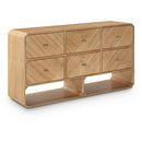  Color_Natural -- Parker Natural Ash Veneer Dresser IMAGE 1