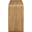 Meridian Parker Natural Ash Veneer Dresser IMAGE 4