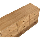  Color_Natural -- Parker Natural Ash Veneer Dresser IMAGE 8