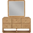  Color_Natural -- Parker Natural Ash Veneer Dresser IMAGE 9