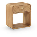  Color_Natural -- Parker Natural Ash Veneer Nightstand IMAGE 1