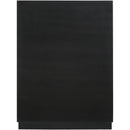  Color_Black -- Meridian Weave 5 Drawer Chest IMAGE 5