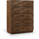 Meridian Weave Brown Chest IMAGE 1