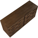  Color_Brown -- Weave Brown Oak Veneer Dresser IMAGE 7